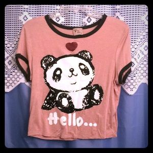 -Pink/Mauve Summer Tee NWOT